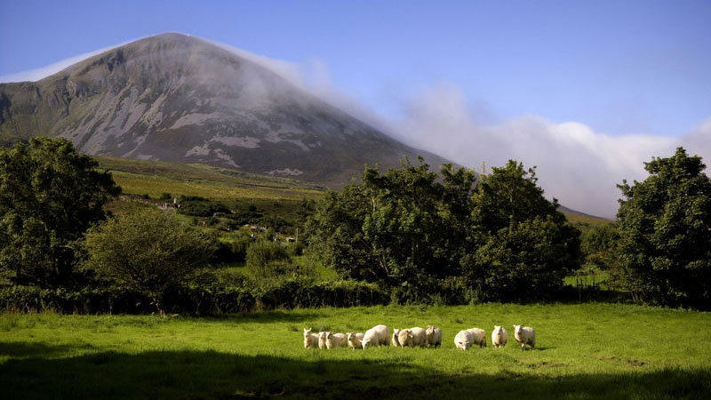 'Croagh Patrick and visitor centre